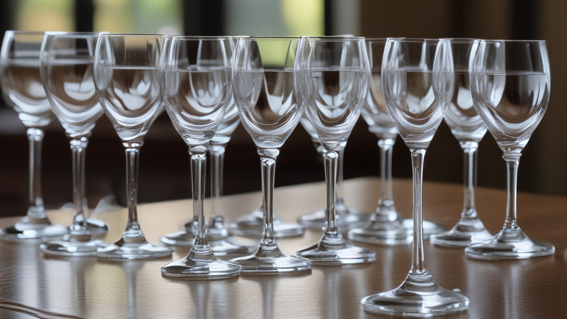 Copas de Cristal en Degustación Técnica